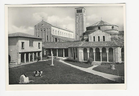 AK Venezia - Torcello - Cattedrale di S. Maria Assunta - Chiesa di S. Fosca - Museo e sedia d'Attila.