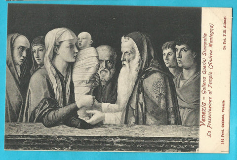 AK Venezia - Galleria Querini Stampalia. La Presentazione al Tempio (Andrea Mantegna)