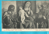 AK Venezia - R. Accademia di Belle Arti - La Madonna col Bambino Gesu e Santi (Cima da Conegliano)