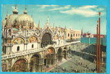 AK Venezia. Chiesa e Piazzetta S. Marco.