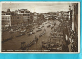 AK Venezia. Canal Grande - Ponte di Rialto La Regata.