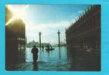 AK Venezia. Piazzetta. Acqua alta.