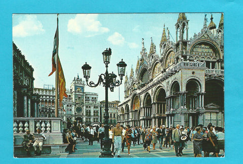 AK Venezia. Basilica di S. Marco e Torre dell'Orologio.