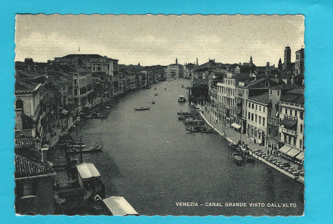 AK Venezia - Canal Grande visto dall'alto.
