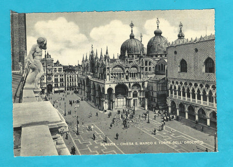 AK Venezia - Chiesa S. Marco e Torre dell'orologio.