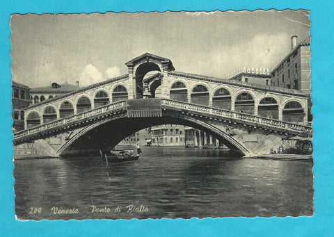 AK Venezia - Ponte di Rialto.