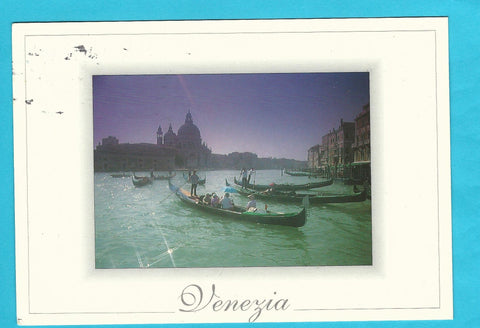 AK Venezia. Tramonto sul Bacino di San Marco.