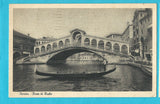 AK Venezia - Ponte di Rialto.