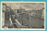 AK Venezia - Canal Grande e ponte degli Scalzi.