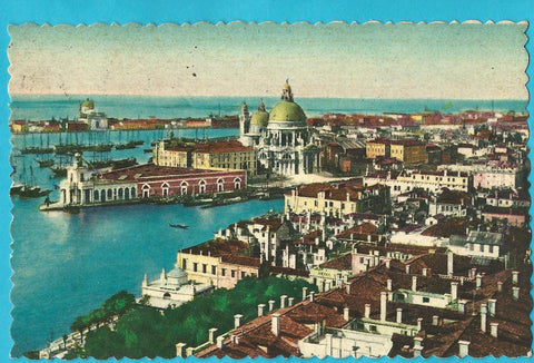 AK Venezia. Il Canal Grande visto dall'alto.