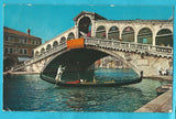 AK Venezia. Ponte di Rialto e gondola.