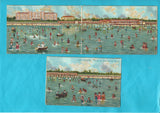 AK Lido Venezia - Panorama Genrale dei Bagni.