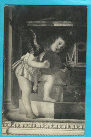 AK Venezia: Chiesa dei Frari. Giov. Bellini Trittico (particolare)