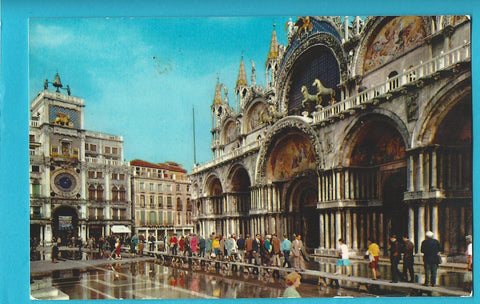 AK Venezia. Piazza S. Marco - Alta marea.