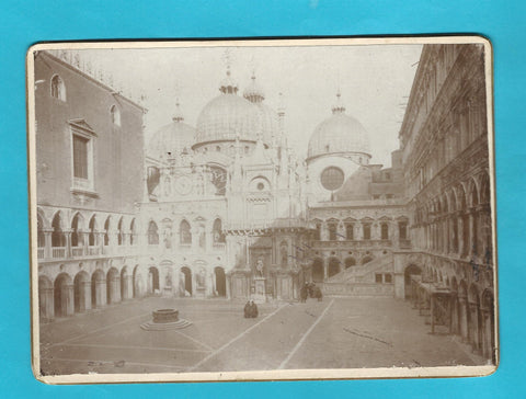 Hart-Karton Foto. Venezia Palazzo Ducale. (Victor Czerweny Venedig 1898)