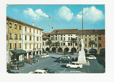 AK Portogruaro. Monumento e la Piazza.