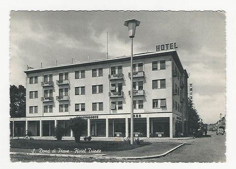 AK S. Dona di Piave - Hotel Trieste.