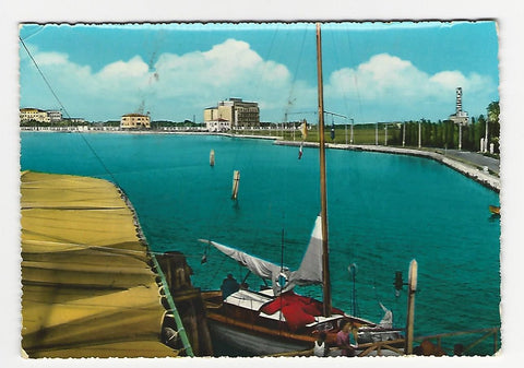 AK Lido Alberoni. Sbarco - Panorama Laguna.