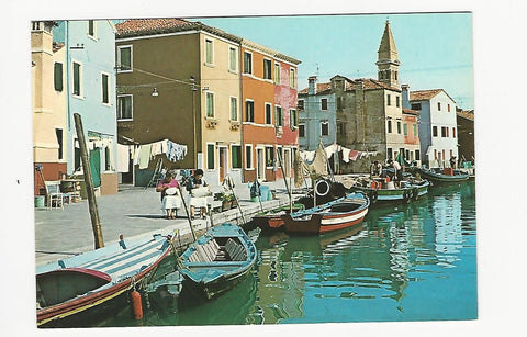 AK Burano. Rio della Giudecca e Marlettaie.