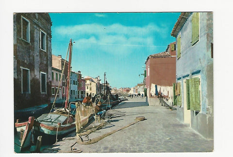 AK Burano. Fontamenta Pizzo - Rio delle Cappuccine.