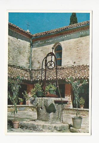 AK Burano. San Francesco Del Deserto. Chiostro e cisterna di S. Bernardino.