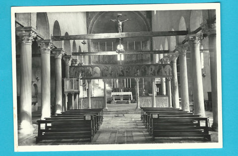 AK Venezia - Torcello. Cattedrale di S. Maria Assunta - La navata centrale.