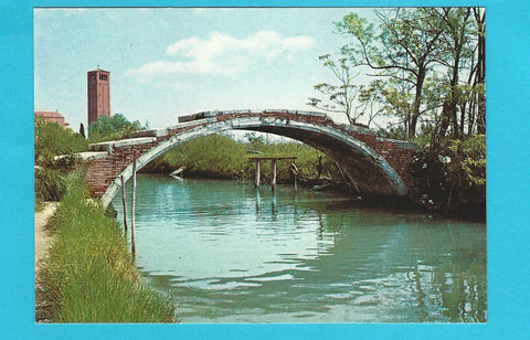 AK Torcello. Ponte caratteristico.