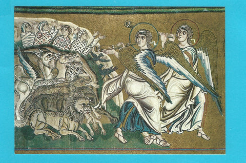 AK Torcello - Basilica. Giudizio Universale - Particolare - Mosaico.