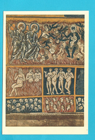 AK Torcello - Cattedrale. Il Giudizio Finale. I Dannati. Mosaico.