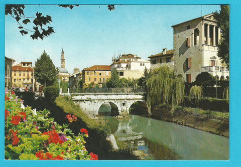 AK Vicenza. Ponte Furo sul Fiume Retrone.