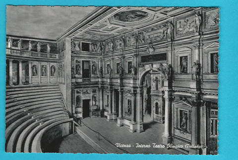 AK Vicenza - Interno Teatro Olimpico (Palladio).