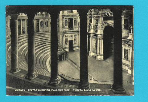 AK Vicenza - Teatro Olimpico - Veduta dalle Logge.