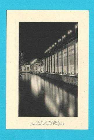 AK Fiera di Vicenza. Notturno dei nuovi Padiglioni.