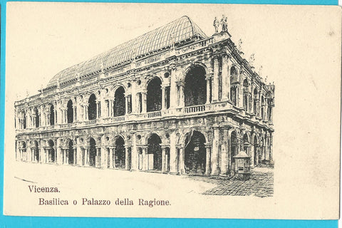 AK Vicenza. Basilica o Palazzo della Ragione.
