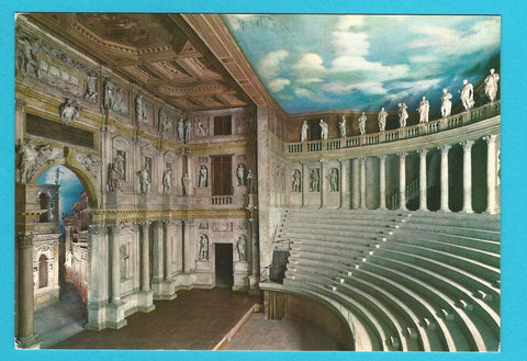 AK Vicenza. Teatro Olimpico. Interno.