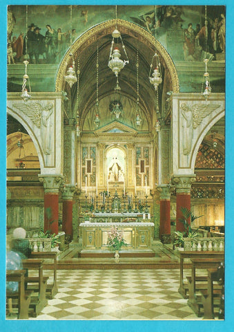 AK Vicenza. Santuario Monte Berico: Interno.