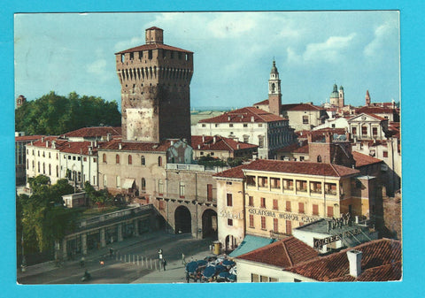 AK Vicenza. Panorama da Piazza Castello.