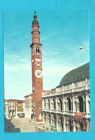 AK Vicenza. Piazza dei Signori - Torre Civica.