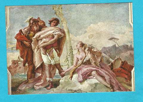 AK Vicenza. Villa Valmarana. Giambattista Tiepolo. Rinaldo abbandona Armida.