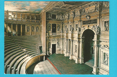AK Vicenza. Teatro Olimpico. Interno.