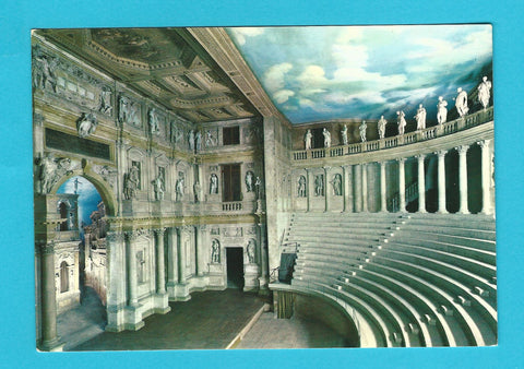 AK Vicenza. Interno Teatro Olimpico (Palladio).