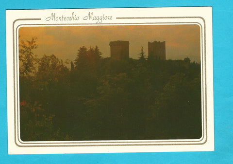 AK Montecchio Maggiore. Castello - Tramonto.
