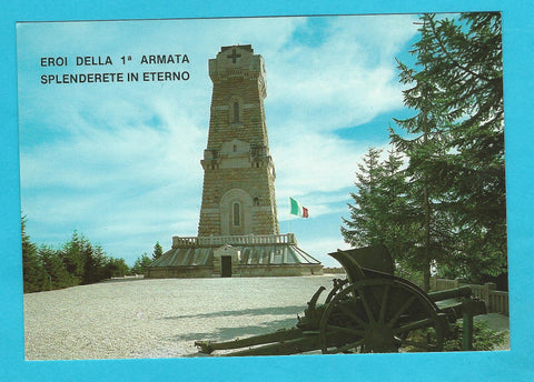 AK Sacello Ossario del Monte Pasubio. Eroi della 1 Armata.