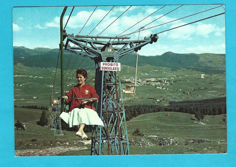 AK Asiago. Seggiovia del Kaberlaba e panorama.