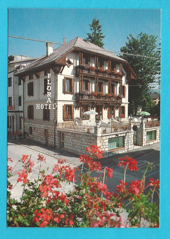 AK Asiago. Albergo Villa Flora. Via Col. Rodeghiero.