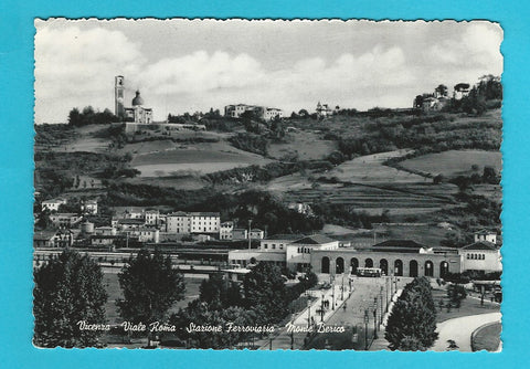 AK Vicenza - Viale Rome - Stazione Ferroviaria - Monte Berico.
