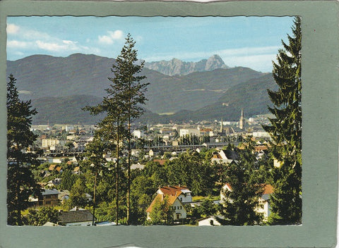 AK Villach mit Mangart.