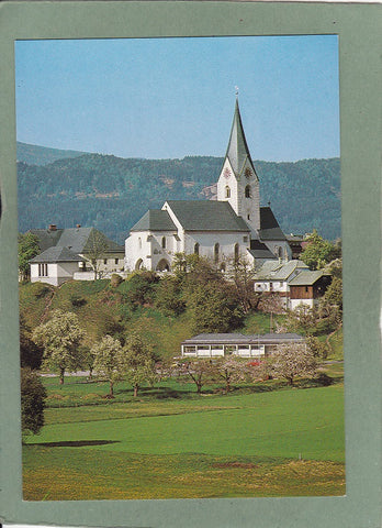 AK Maria Gail. Pfarr- und Wallfahrtskirche „Zu unserer Lieben Frau an der Gail“.