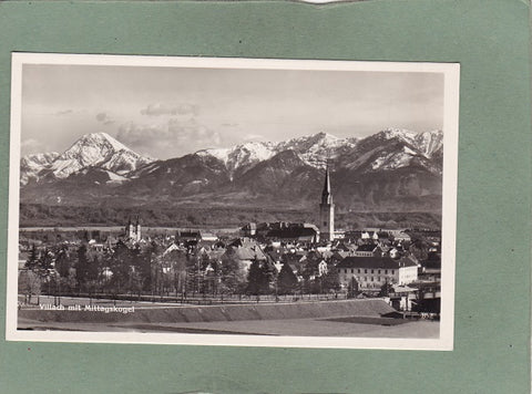 AK Villach mit Mittagskogel.