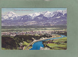 AK Villach mit Mittagskogel.